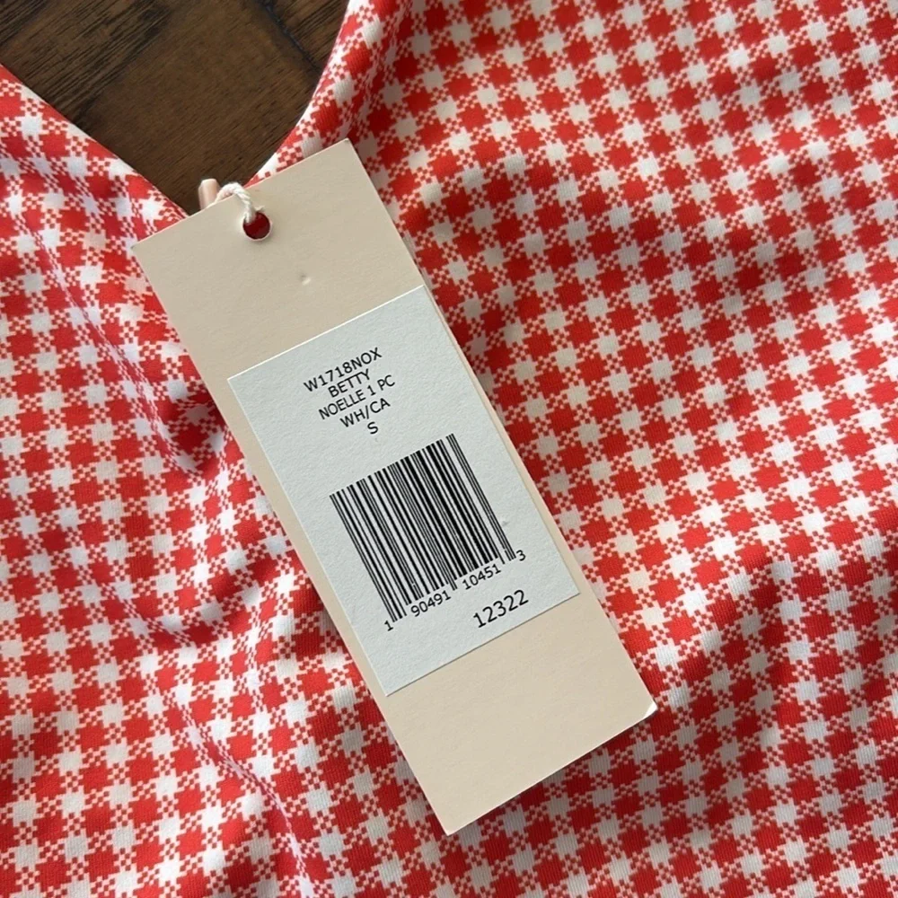 Nwt Eberjey | Betty Noelle One-Piece Gingham Swimsuit
